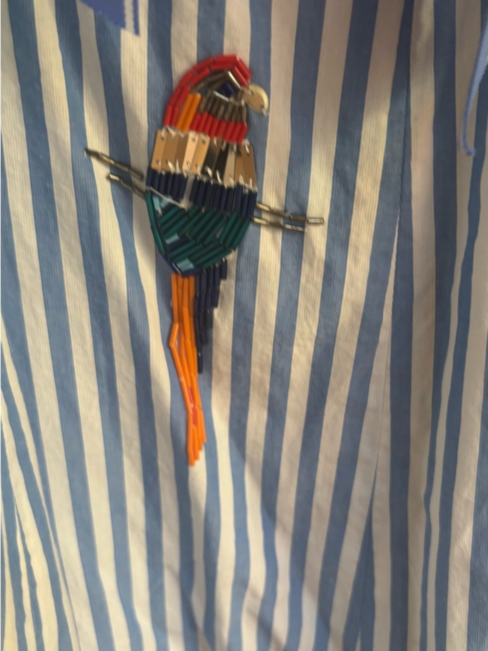 Maeve Anthropologie embellished parrot sundress - Picture 5 of 7